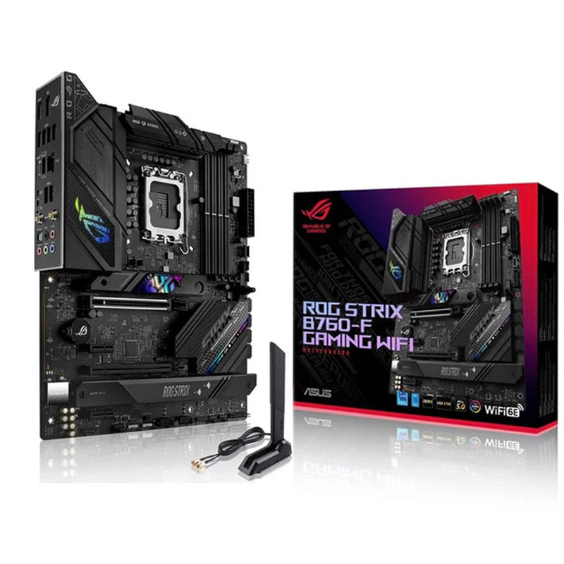 Asus ROG STRIX B760-F GAMING WIFI ATX Gaming Motherboard Asus ROG STRIX B760-F GAMING WIFI ATX Gaming Motherboard